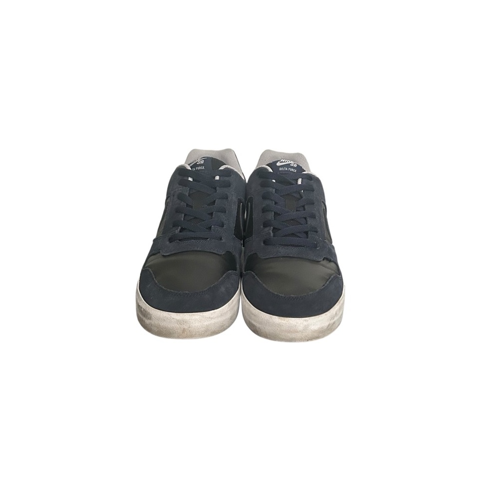 Nike SB Check Solarsoft Navy Black White Skate Shoes Men’s Size 12 - Picture 5 of 14